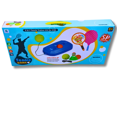 3-in-1 Tennis Trainer Kit for Kids (Ages 3+) – Tennis, Badminton & Ball Training Play Set