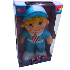 My Dream Vocal Doll - Soft and Cuddly Boy Doll in Blue Outfit for Kids (Ages 3+)