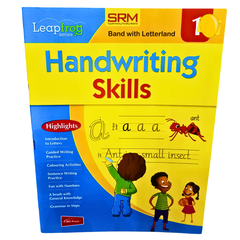 Leapfrog Series 4-in-1 Handwriting Textbook - ABC, 123 & Urdu Letters - Improve Eye-Hand Coordination for Kids