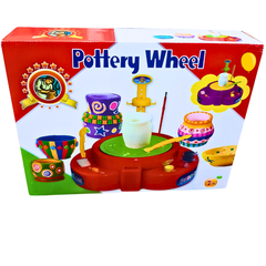 Electric Pottery Wheel Kit for Kids – Creative Arts & Crafts Set with Clay and Paints, Perfect for DIY Pottery Projects, Ages 5+