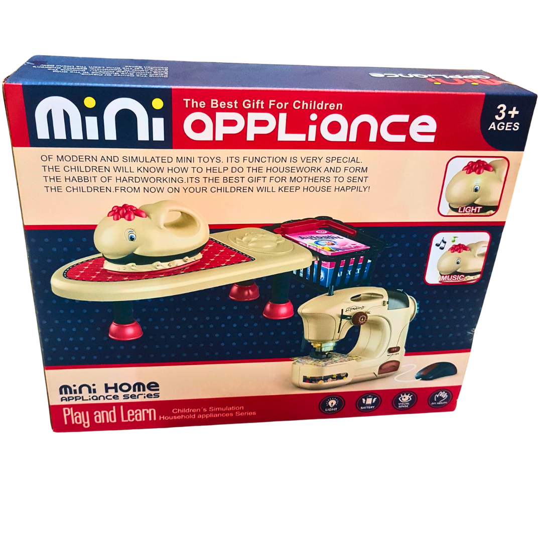 Little Masters Mini Appliance Playset - Pretend Play Household Appliances for Kids Ages 3+