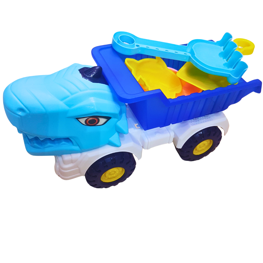 Dino Truck Sand Toy Set - Roaring Fun for Kids