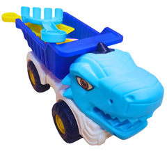 Dino Truck Sand Toy Set - Roaring Fun for Kids