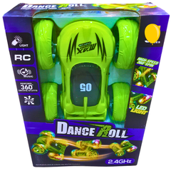 Dance Roll RC Stunt Car - 360° High-Speed Spins with LED Lights and Music