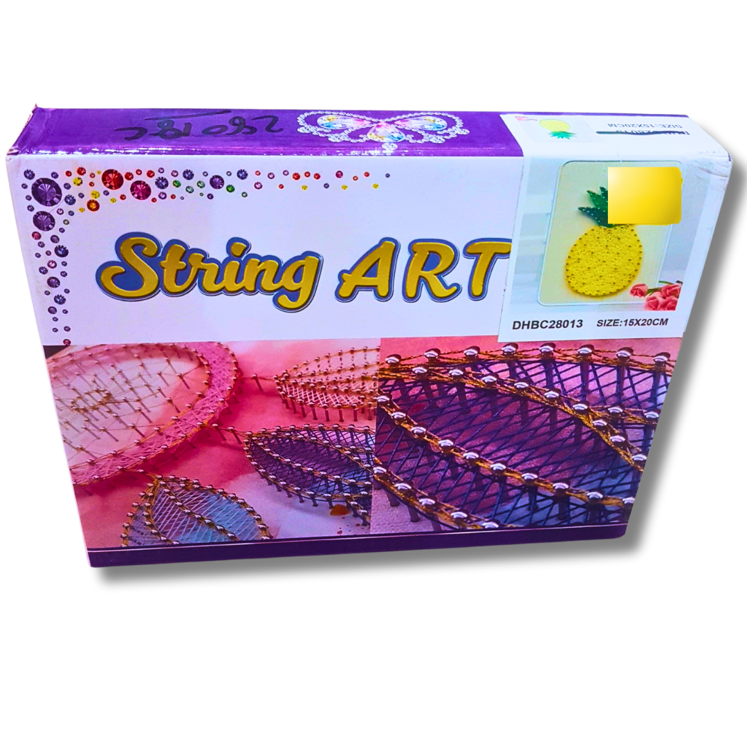 DIY String Art Kit for Kids and Adults - Creative Arts and Crafts Set