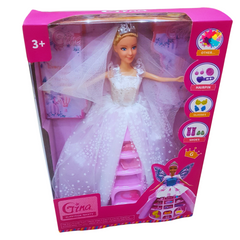 Gina Bride Doll Playset with Accessories (3+ Years)