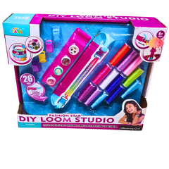 Fashion Star DIY Loom Studio – 26-Piece Bracelet and Craft Kit for Kids (Ages 6+)