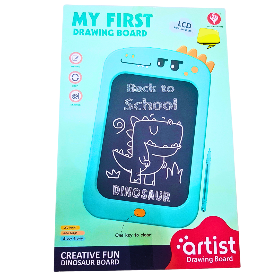 My First LCD Writing and Drawing Board for Kids - Dinosaur Design (Creative Fun Board)