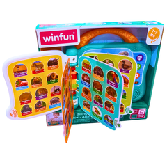 Winfun 101 Bilingual Learning Book - Animals | Interactive Educational Toy for Early Learning (18+ Months)