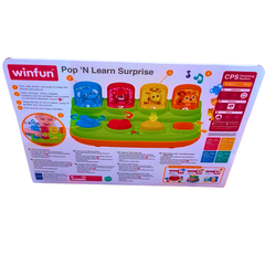 Winfun Pop 'N Learn Surprise | Interactive Early Learning Toy for Babies (6+ Months)