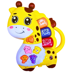 Interactive Giraffe Musical Learning Toy – Lights, Sounds, and Animal Shapes (Available in Two Styles)