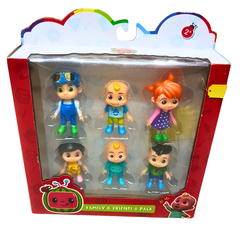 Family & Friends 6-Pack Mini Doll Set – Perfect for Creative Play (Ages 2+)