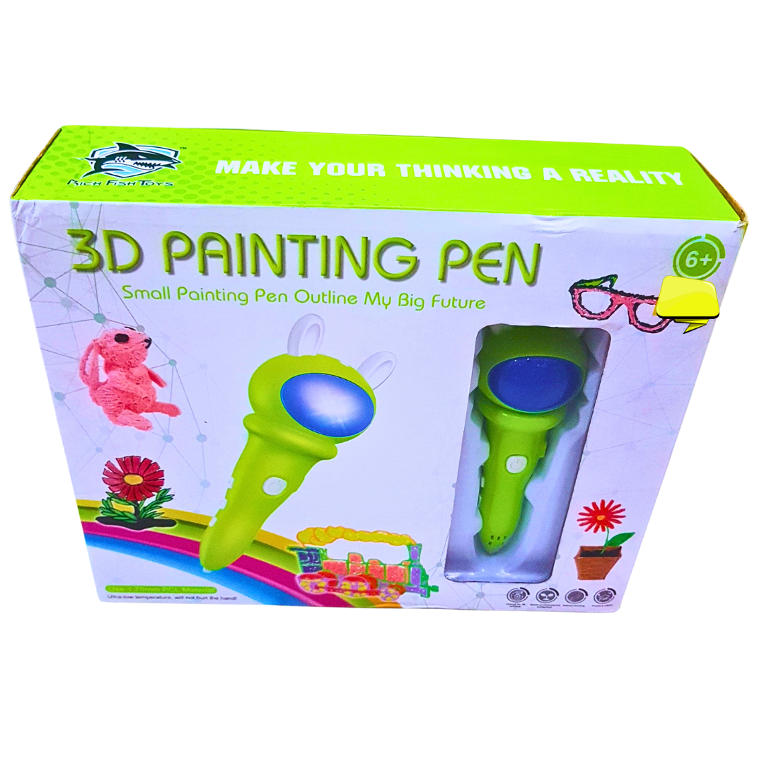 3D Painting Pen for Kids - Creative Art Tool for Drawing & Crafting (6+)