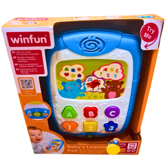 Winfun Baby's Learning Pad | Interactive Educational Toy with Lights & Sounds (6+ Months)