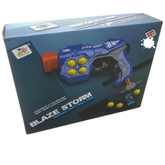 Blaze Storm Soft Ball Gun - Manual Dart Blaster for Kids 14+