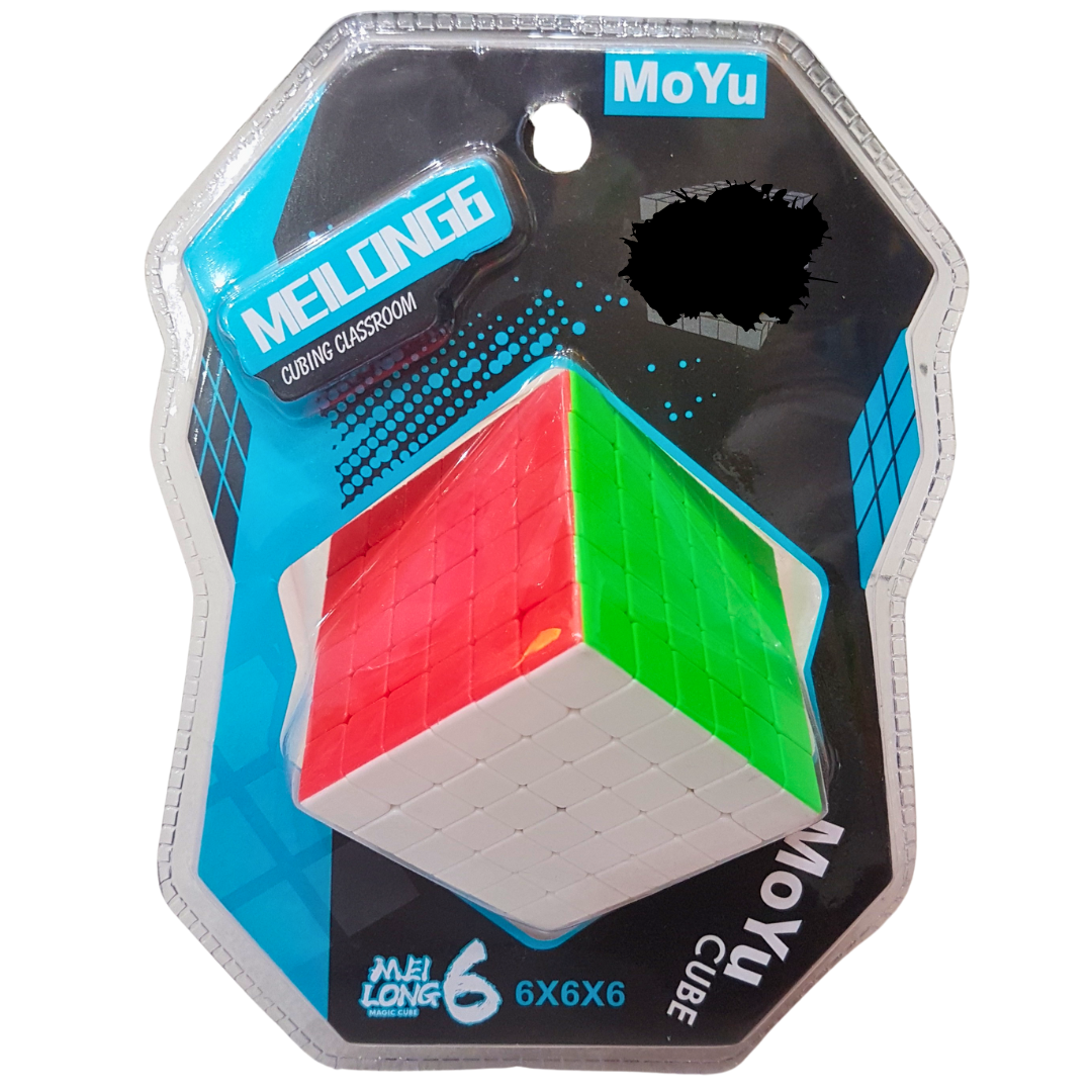 MoYu MeiLong 6x6x6 Speed Cube - Advanced Puzzle for Brain Training and Skill Enhancement