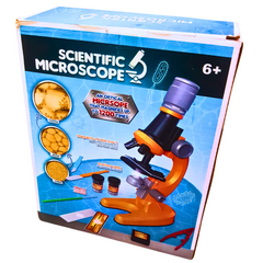 1200x Kids Scientific Microscope Kit – STEM Educational Toy with 3 Magnification Levels