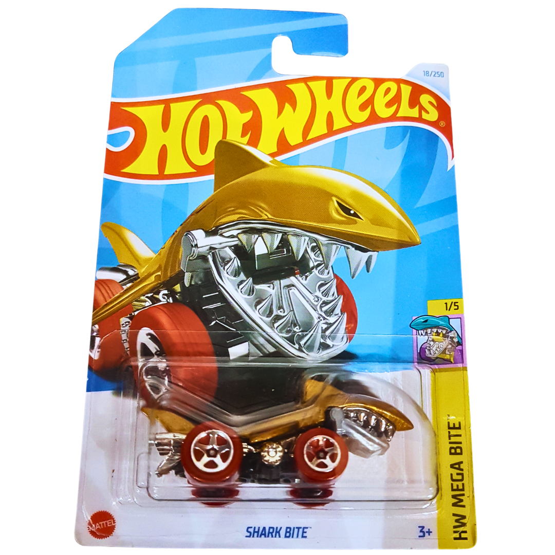 Hot Wheels Shark Bite – HW Mega Bite Series | Collectible Die-Cast Car for Kids