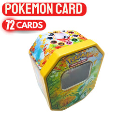 New Arrival: 72-Card Pokemon Trading Game Set - Ideal Boys' Gift - Top-Quality Collectible Pokemon Cards