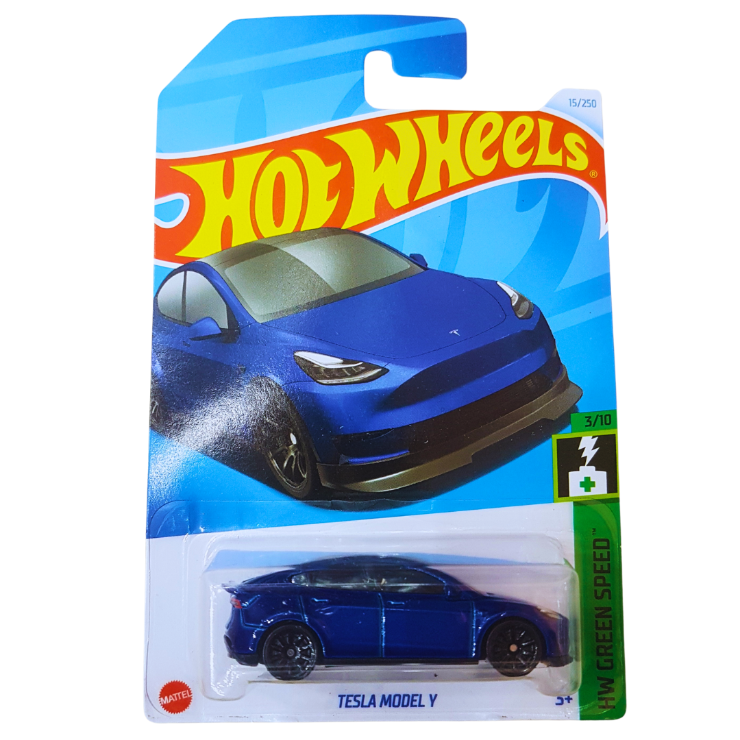 Hot Wheels Tesla Model Y Die-Cast Car