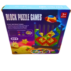 DIY Block Puzzle Game – Creative & Educational Stacking Toy for Kids 🧩 Enhance Problem-Solving & Imagination | Age 3+ | Fun Brain-Boosting Game