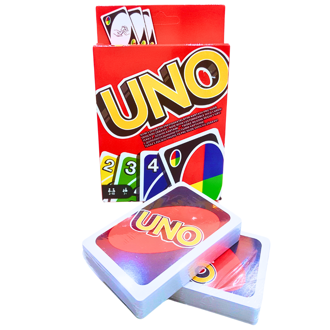 Classic UNO Card Game – Fun Family Game for Kids & Adults, 2-10 Players, Ages 7+