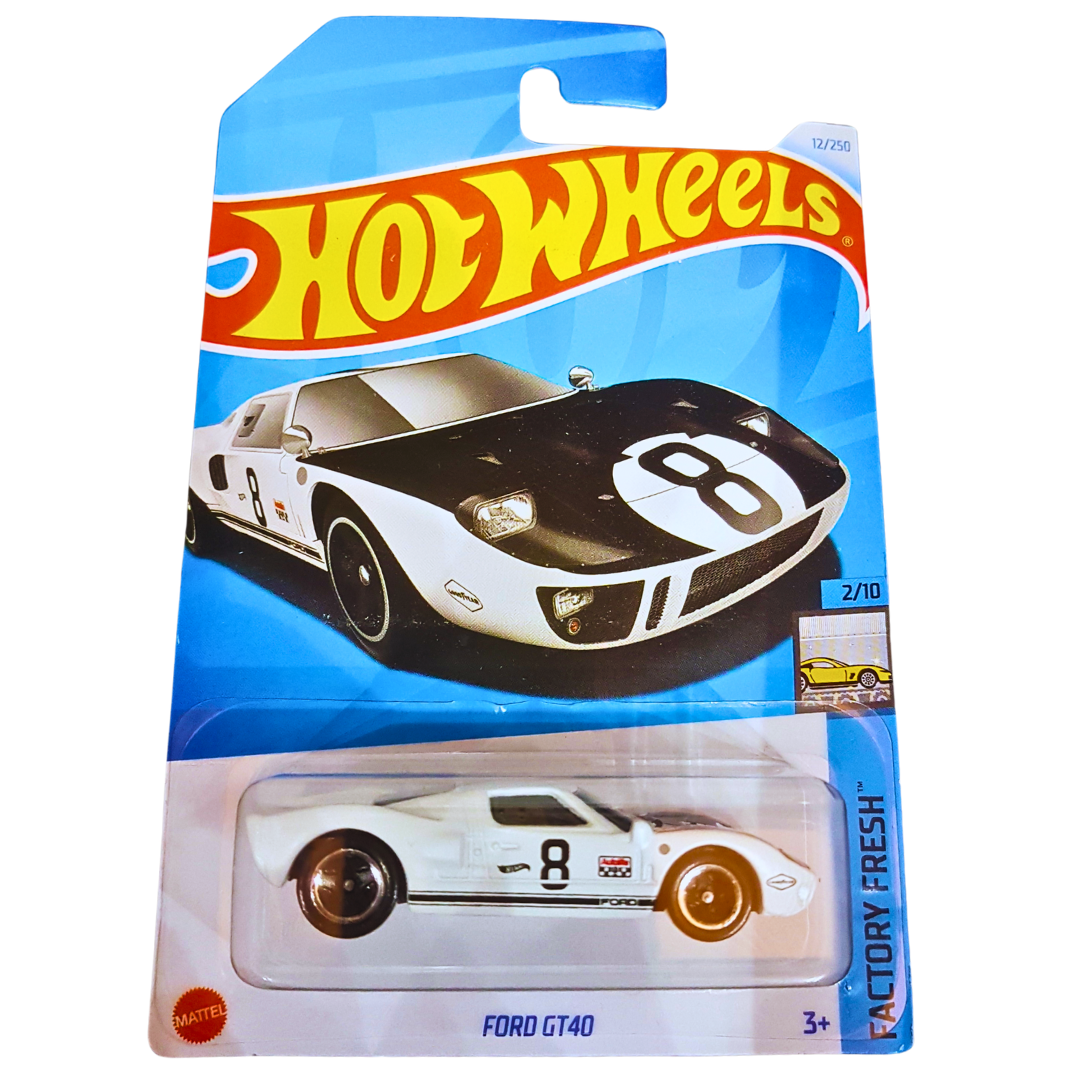 Hot Wheels Ford GT40 – Factory Fresh Series | Die-Cast Collectible Car for Kids & Collectors