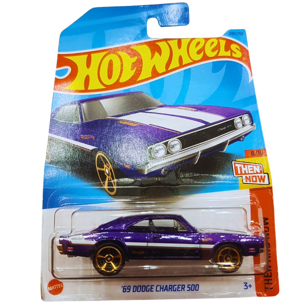 Hot Wheels '69 Dodge Charger 500 – Then and Now Series