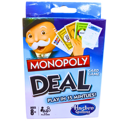 Monopoly Deal Card Game – Fast-Paced Fun in 15 Minutes, Family Game for Ages 8+, 2-6 Players