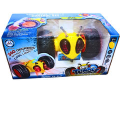 Bee Tumble 360° Spin Stunt RC Car with Cool Lights – Remote-Controlled Bee for Kids (Ages 6+)