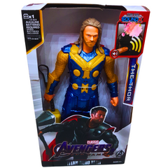 Marvel Avengers Thor Action Figure - Titan Hero Tech with Sound FX