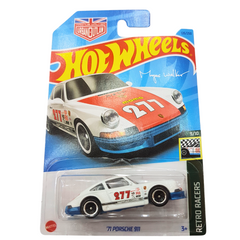 Hot Wheels '71 Porsche 911 Die-Cast Car - Retro Racers Collection for Kids Ages 3+