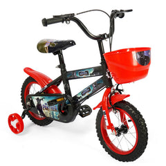 Little Explorer Panther 12" Children's Bicycle – Bold First Bike with Training Wheels for Young Adventurers