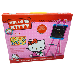 Hello Kitty 3-in-1 Creative Learning Easel: Draw, Learn, and Play