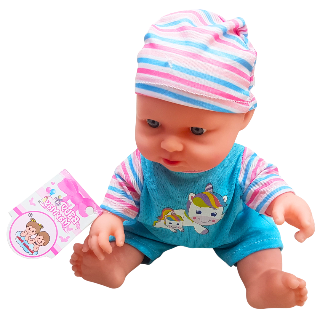 New Arrival High-Quality Baby Doll with Beautiful Dress - Perfect Gift for Kids, Stunning Eyes - Ideal for Baby Doll Lovers