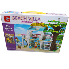 Seaside Dream Beach Villa Building Set - 414 Pieces LX.A496