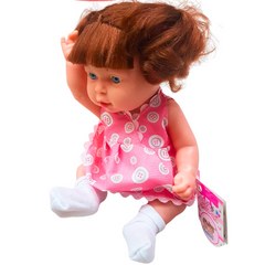 New Arrival High-Quality Baby Doll with Beautiful Dress - Perfect Gift for Kids, Featuring Stunning Eyes - Ideal for Baby Doll Lovers