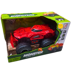 New Arrival: Monster Model Car with Lights and Music - Inertial Toy Vehicle for Boys, Ages 3+