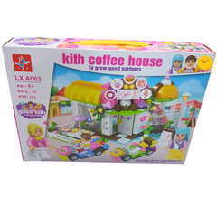 Budding Entrepreneur's Coffee House Playset - 443 Pieces LX.A063