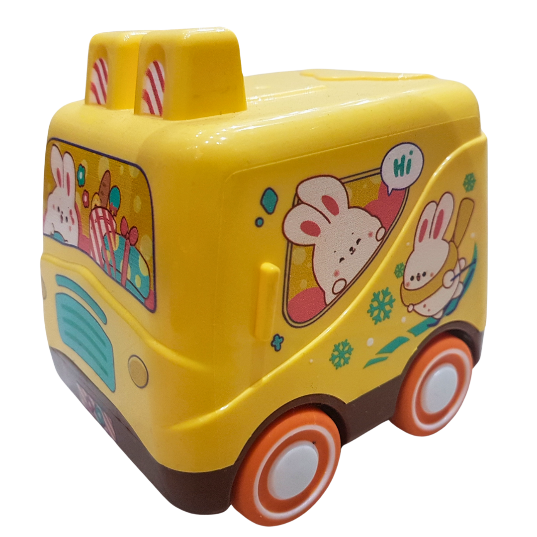 Bunny Hop Express: Musical Learning Bus Toy - Interactive Fun for Toddlers (each sold separately)