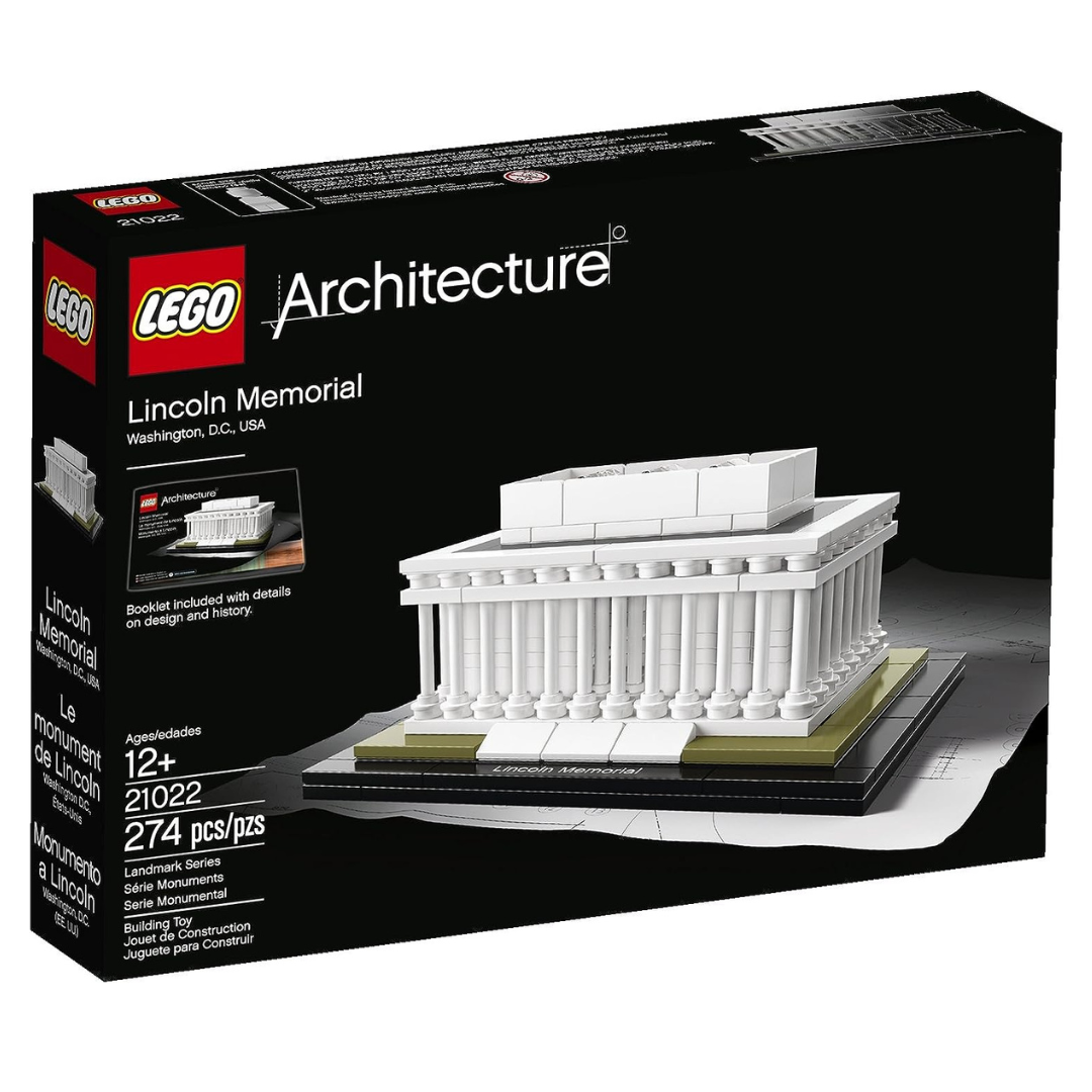 LEGO Architecture Lincoln Memorial 21022 for age 12 and up