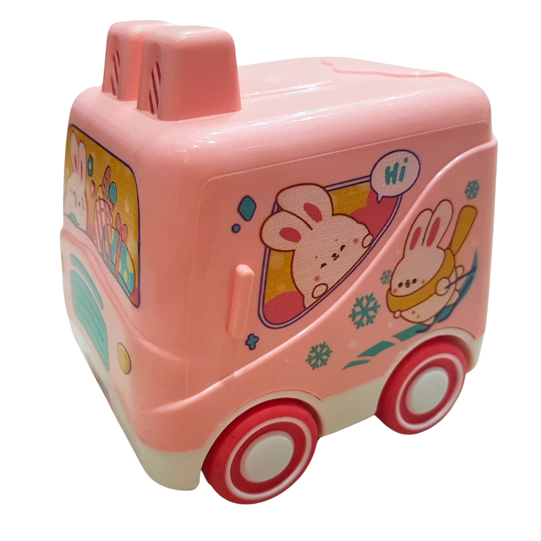 Bunny Hop Express: Musical Learning Bus Toy - Interactive Fun for Toddlers (each sold separately)