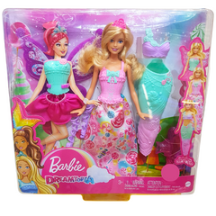 Barbie Dreamtopia Doll with Transforming Outfits – Inspire Imaginative Play