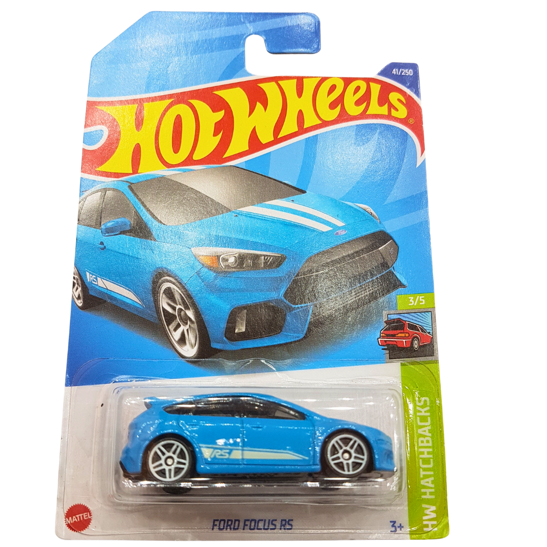 Hit the Road with the Hot Wheels Ford Focus RS - A Modern Marvel for Speed Seekers!