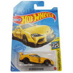 Accelerate into the World of Modern Racing with the Hot Wheels '20 Toyota GR Supra - A Sleek Speedster for Young Car Fans!