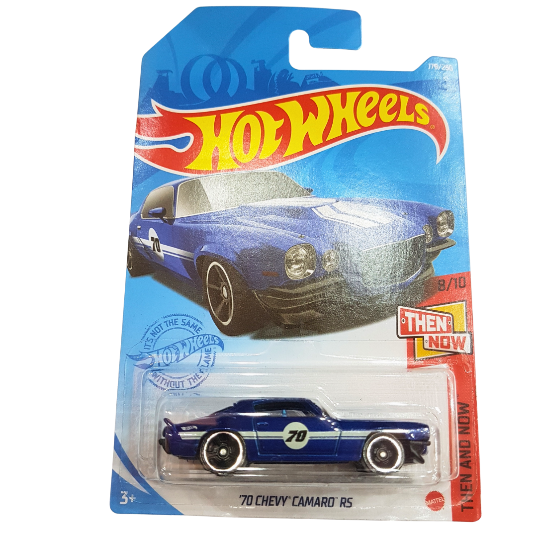 Cruise Back in Time with the Hot Wheels '70 Chevy Camaro RS - A Classic American Muscle for Mini Motorheads!