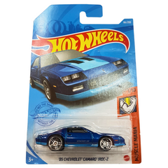 Feel the Nostalgic Power with the Hot Wheels '85 Chevrolet Camaro IROC-Z - A Muscle Car Classic for Young Enthusiasts!