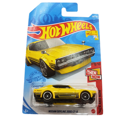 Hot Wheels Nissan Skyline 2000 GT-R Die-Cast Model - Then and Now Series