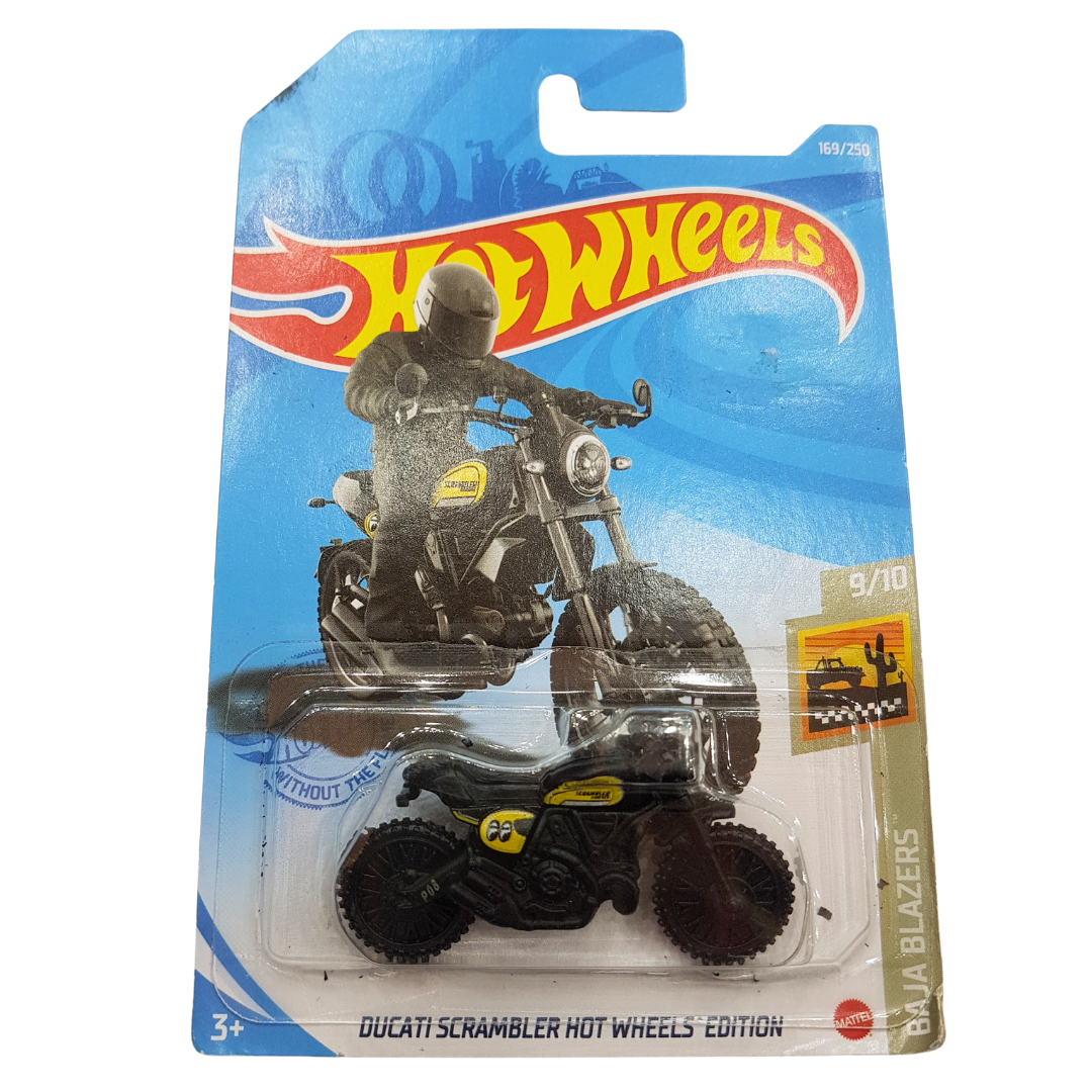 Hot wheels model Bike Ducati Scrambler Hot wheels edition