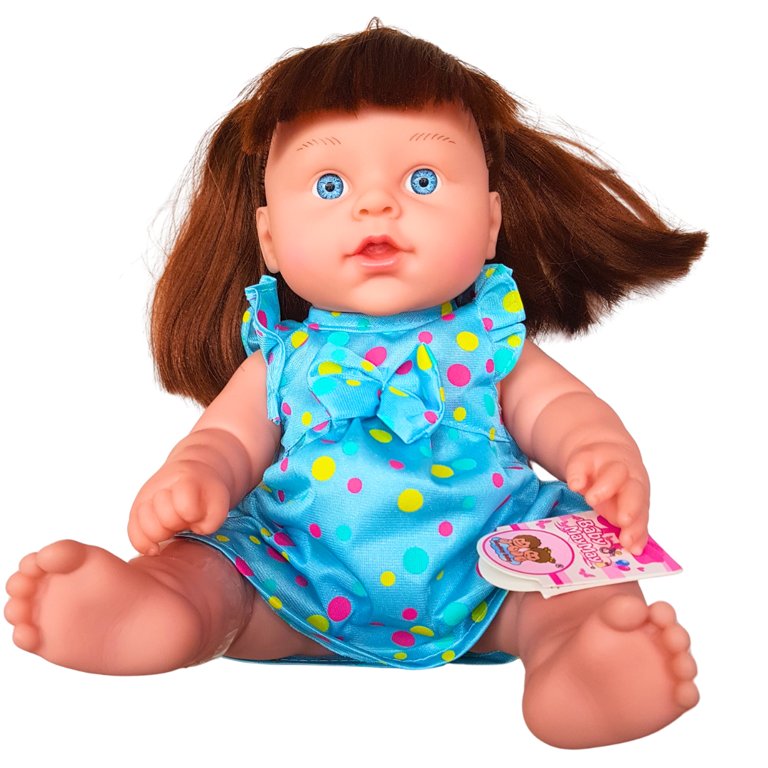 New Arrival Baba Mama Musical Baby Doll - Ideal Gift for Girls Who Love Babies - Beautiful Dress & Eyes, Interactive Toy for Kids